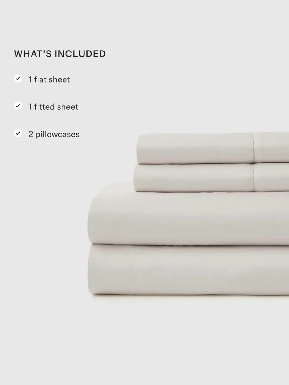 Quince Signature Giza Cotton Sateen Sheet Set - Queen - Sand